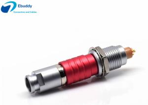 Buy cheap RED Color Lemo Circular Connectors Compatible B Series Plug FGG EGG Connectors product