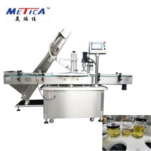 Rotary Type Automatic Glass Bottle Sealing And Capping Machine 2000bph