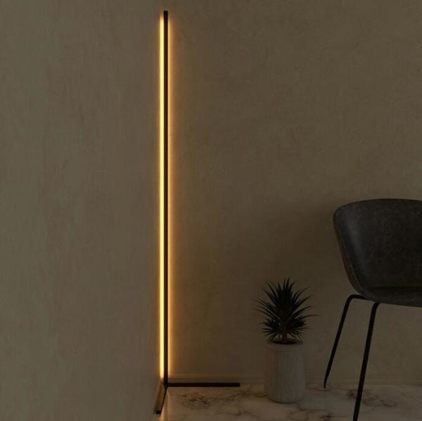 Quality 140cm Warm White Linear Led Floor Lamp European Style For Home Decor for sale
