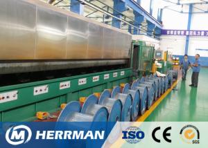 China Individual Motor Control Wire Drawing Line , Wire Processing Machine 360KVA on sale