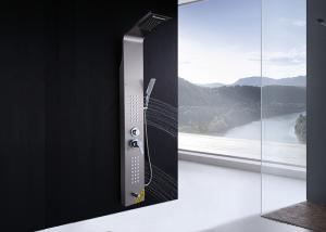 Professional Waterfall Bath Shower Panels ROVATE Stainless Steel Surface Finishing