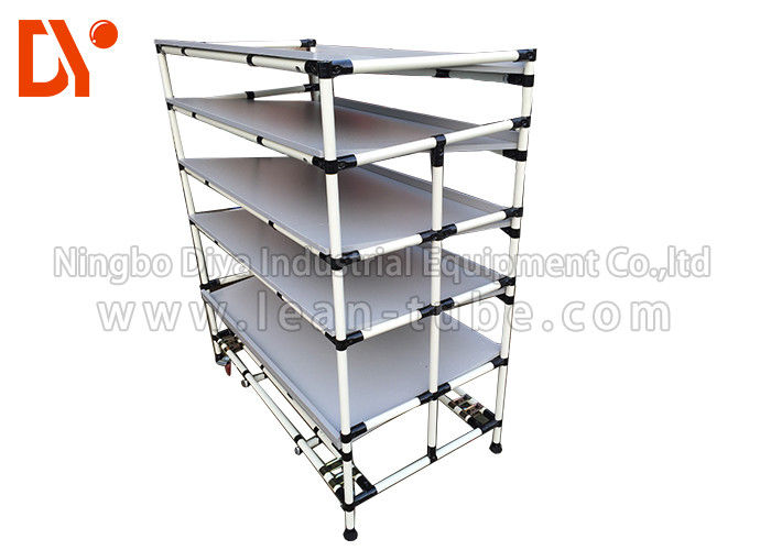 Turn Over Pipe Mobile Tool Cart , Mechanics Tool Cart Long Service Life
