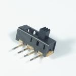 4 Pin Right Angle Interruptor On Off Toggle Switch DC50V 0.5A Without Solder