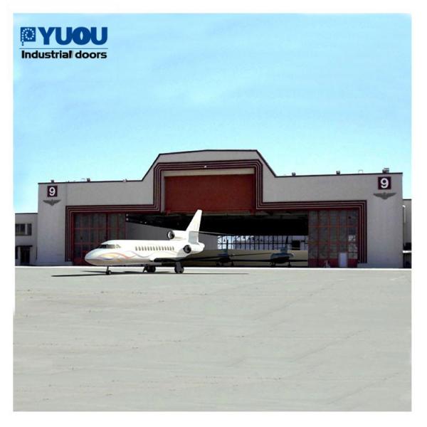 Quality Shipbuilding Aircraft Hangar Door Flexible Rolling PVC Fabric 42m Width for sale