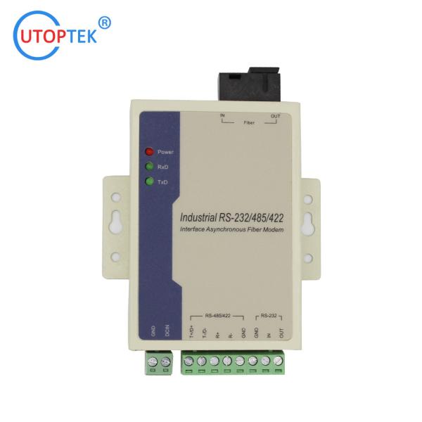 Quality RS485/Rs422/Rs232 over Fiber modem with Bidi SC/FC/ST SM 20km 1310/1550nm Fiber media Converter for alarm system using for sale