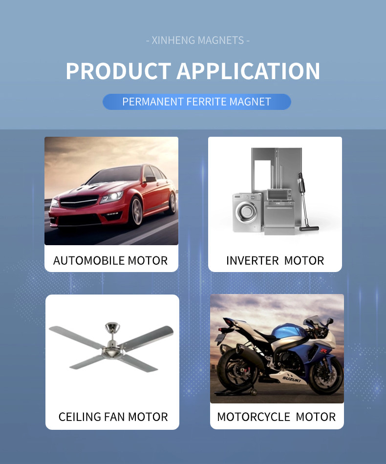 Permanent Motor Magnet High Temperature Sintering For Universal Motors W001B