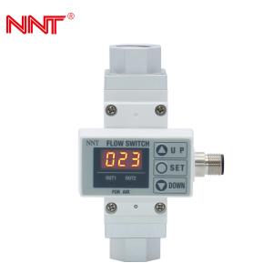 China Electronic Flow Switch Digital Air Flow Sensor Adjustable Paddle Type on sale