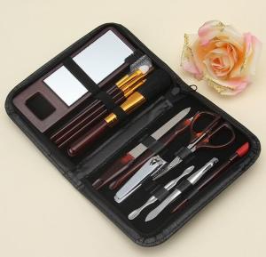 12 in 1 Manicure Kit and  Cosmetic brush Set