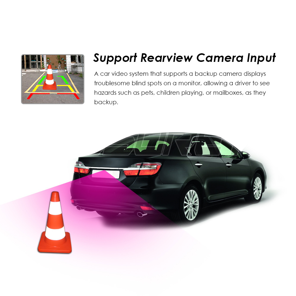 9" IPS/QLED Screen Car Video Android Radio with GPS Navigation BT Music Video YouTube Pho