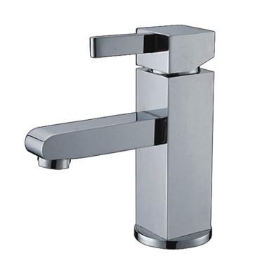 Quality Single Handle Basin Mixer Faucet Bathroom with Ceramic Cartridge for sale