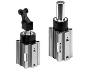 China RSQ Series Stopper Pneumatic Air Cylinder , Block Air Cylinder on sale