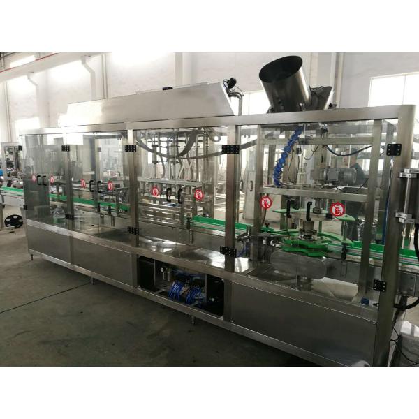 Full Automatic Juice Filling Line 110/220/380V With Beverage Hot Packing Machine