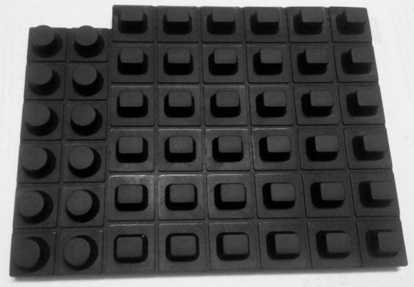 Quality Customizing silicone rubber keypad | 15-1364-1 for sale