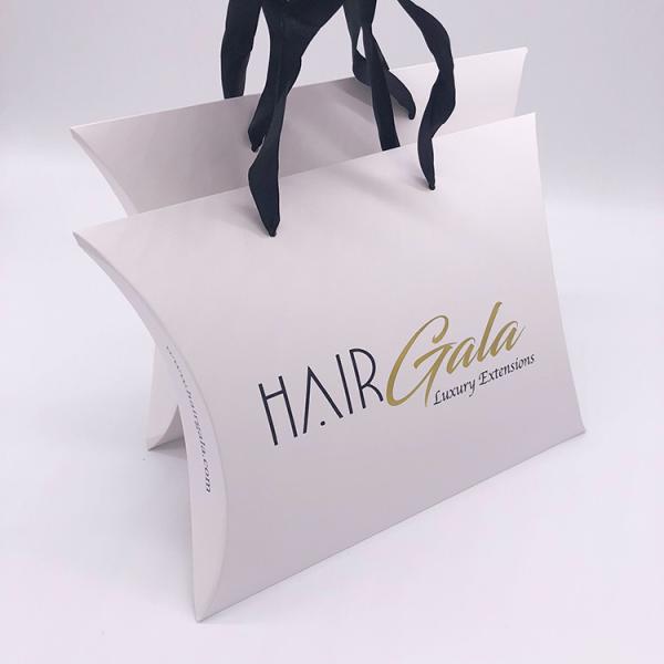 Quality Small Pillow Paper Box Custom Full Color Printing Pillow Case Box for sale