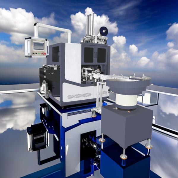 Environment-friendly Glueless Full Auto Non Stop Turret Rewinder for Self-adhensive Label