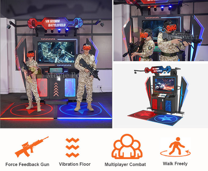 9D Virtual Reality Standing Platform Multiplayer Vr Infinite Walking Space Battle Simulator
