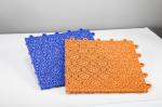 Removable Interlocking Playground Mats Sunflower Pattern With Drainage System