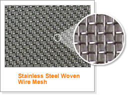 Durable Stainless Steel Woven Wire Mesh 12 / 14 / 16 / 18 Mesh Wear - Resistance