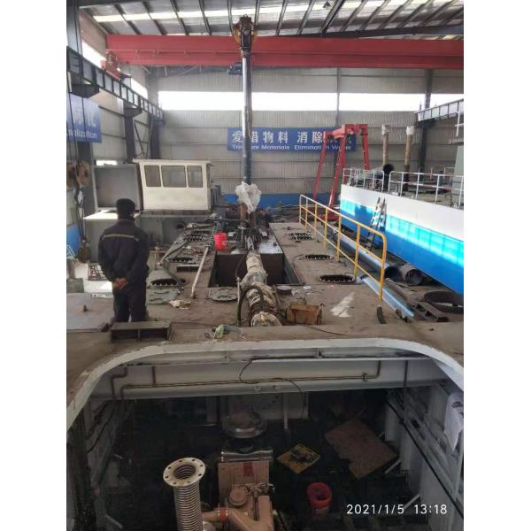 200 ton 2000m delivery distance 22 Inch Cutter Suction Dredger with Cummins engine and 450WN pump