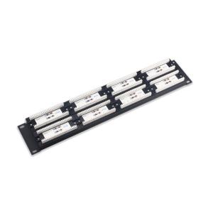 Ethernet Patch Panel RoHS Certified Shielded Rack Mountable Panel with Cable Management