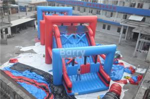 Buy cheap Giant 5k Run Crash Course Inflatable Obstacle Course / Challenge Race / Fun Run Game For Adults product