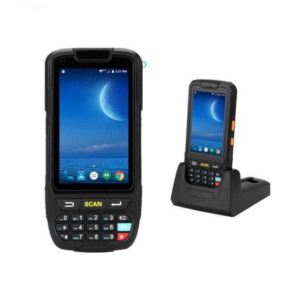 Black Personal Digital Assistant , 2D Barcode Scanner With Wireless Built In
