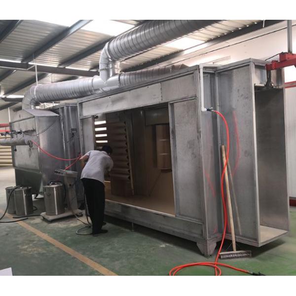 Automatic powder spraying and painting equipment assembly line