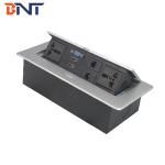 BNT 2020 new design smart office use easy assemble desk hidden power socket
