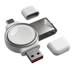 USB Type C Apple Watch Wireless Charger Portable Smart Charger 3W