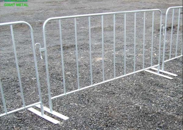 Quality Detached Flat Feet 2.4*1.5m Crowd Barrier Fencing for sale