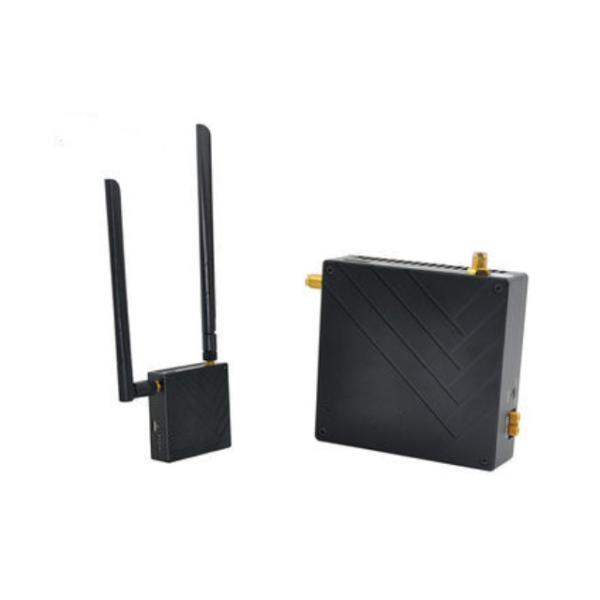 Lightweight COFDM IP Ethernet Transmitter 10km 30km 2.4GHz For Mini UAV Aviation Filming