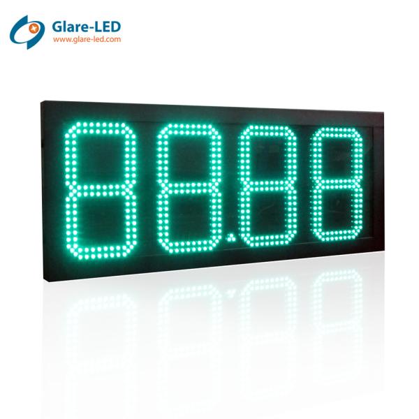 Quality Gas Station Segment 4 Digit LED Display Module Auto Dimming Sensor Brightness for sale
