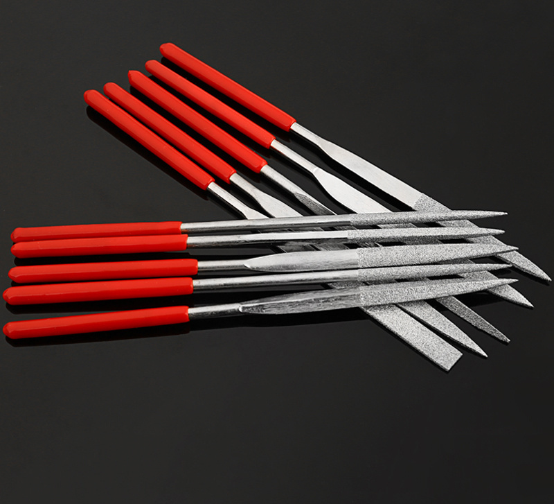 10PCS Mini Diamond Needle File
