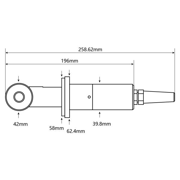 Digital Modbus RS485 Inductive Conductivity Sensor With Temperature Compensation