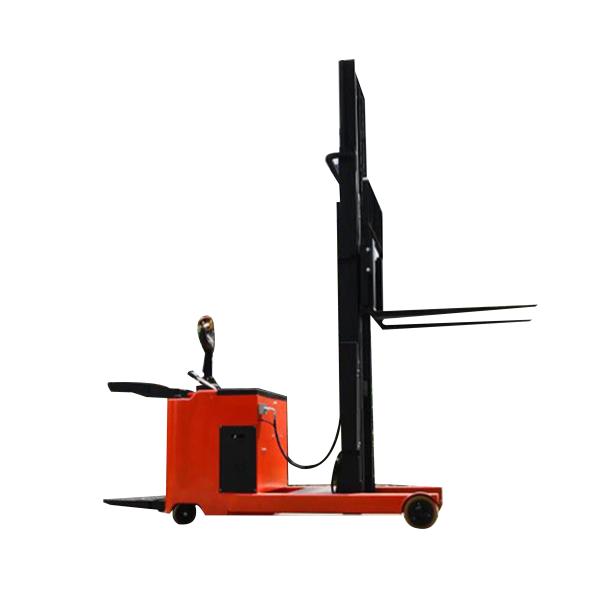 Quality Full Automatic Counter Balanced Electric Stacker 1500kgs with Padel for sale