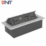 BNT whole sales multiple power pop up power mounted socket drawing silver with