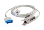 Medical Reusable Pulse Oximeter Sensor Cables Practical Stable