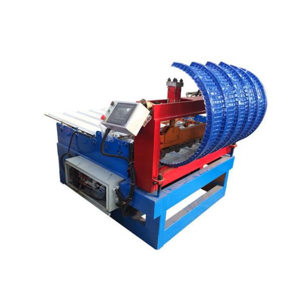 1200mm Hydraulic Roof Panel Curving Machine For Arching