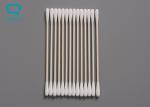 Cleanroom Disposable Cotton Cleaning Swabs With Smooth Pointed Head