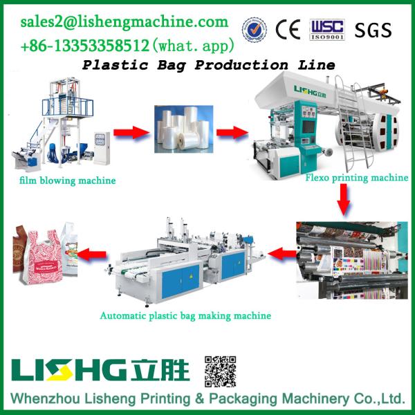 6color high speed Central drum type flexographic printing machine plastic printing machine paper printing machine