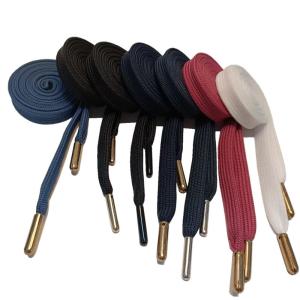 Buy cheap Custom Twisted Sneaker Designer Shoestrings Shoelaces For Hoodie Drawstring With Metal Tips product