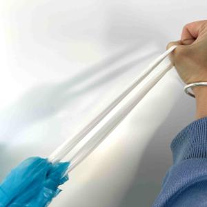 China Direct Supply of Recyclable Garbage Bag with Strings in HDPE/LDPE/LLDPE Material on sale