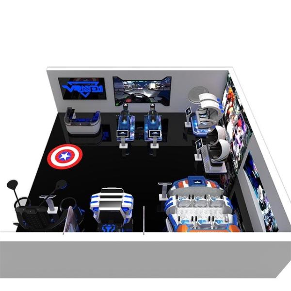 Quality Customized Indoor VR Theme Park Equipment , 360 VR Amusement Park Simulator for sale