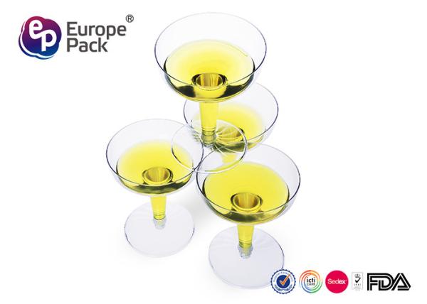 Quality Recycled Plastic Champagne Glasses for sale