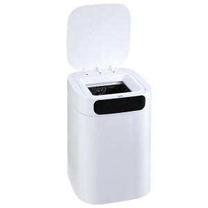 Buy cheap ABS Self Sealing Dustbin 20L Home Garbage Can Rechargeable With Scale Tray product