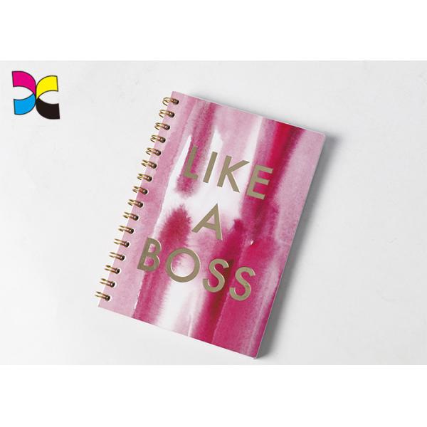 Custom Spiral Bound Notebook Paperback Letter Head Pad Design & Printing