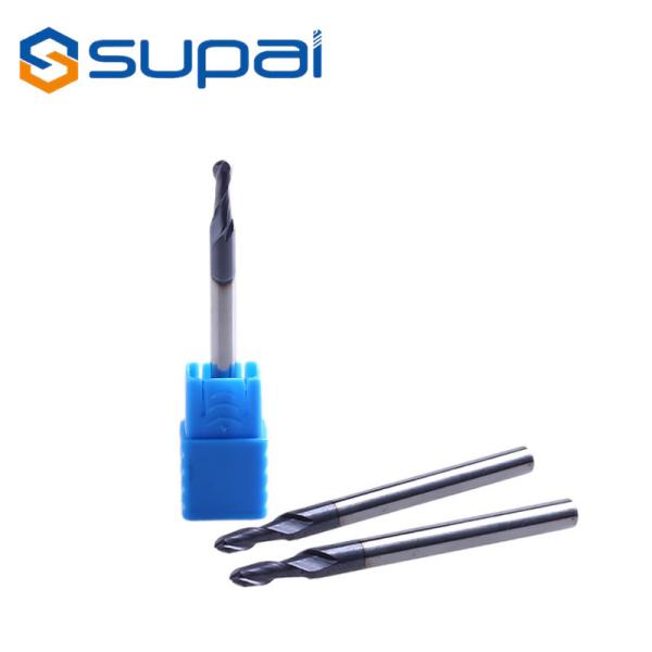 Quality High Precision Tapered End Mills , Solid Carbide Ball Nose End Mills for sale
