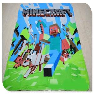 Machine Weaved 300gsm Polyester Fleece Blanket For Year Round Use