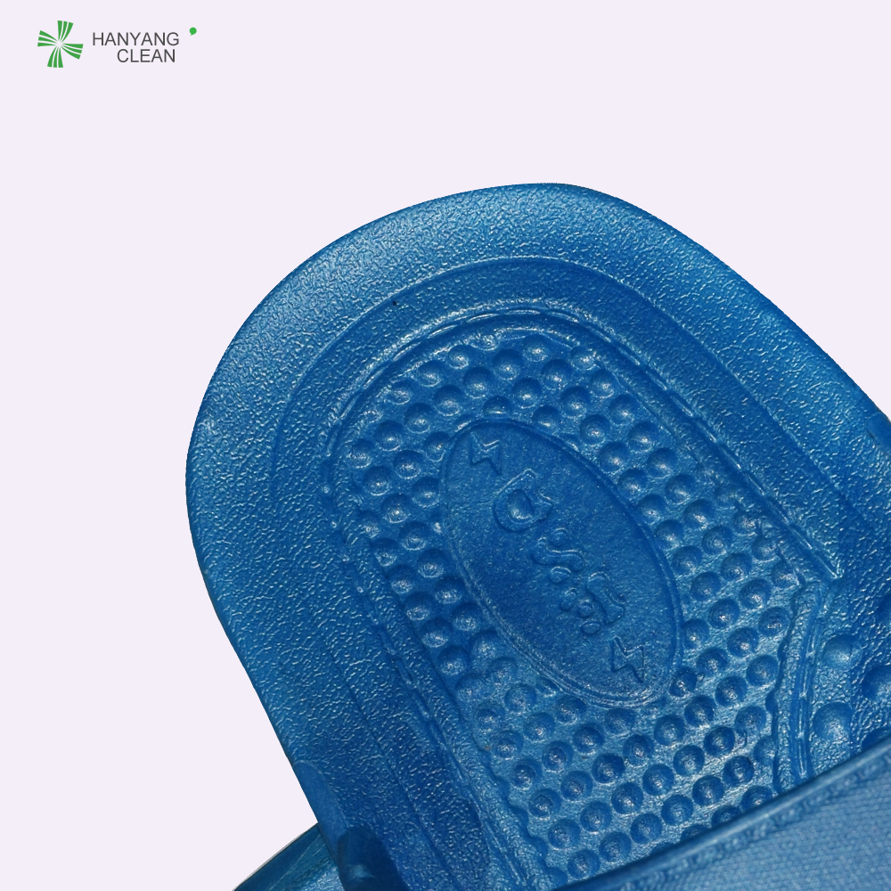 Cleanroom Non Static Slippers With High Molecular Synthetic SPU Upper