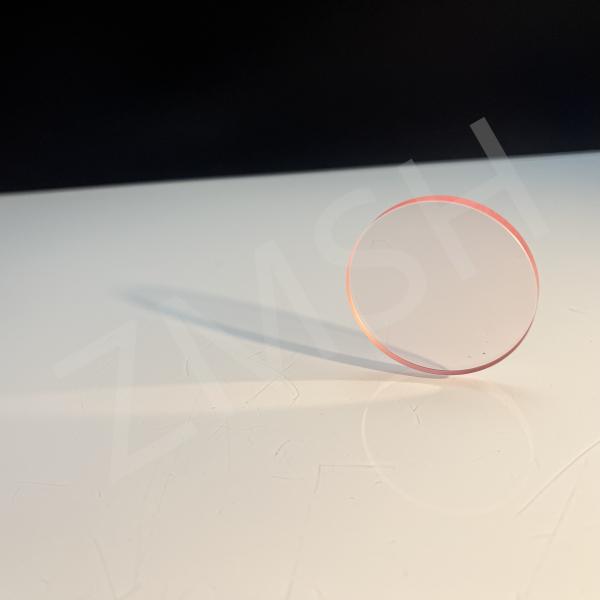 Ti3+ Red Sapphire Laser Al2O3 Single Crystal Optical Windows Customized Safety Package
